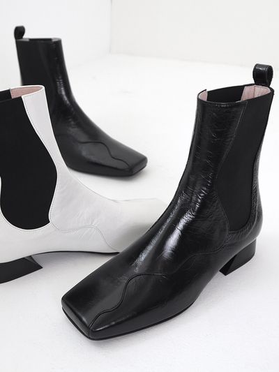 cahaya Mare chelsea boots - black