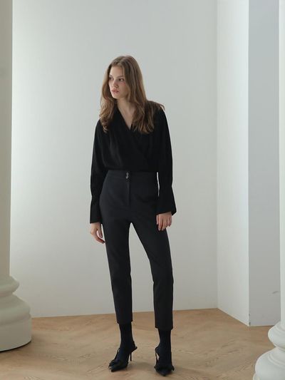 CAHIERS [CAHISIENNE] Stripe leggings pants