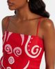Cala de la Cruz Cala de la Cruz Ancona printed linen minidress - 3