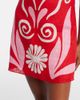 Cala de la Cruz Cala de la Cruz Ancona printed linen minidress - 4