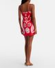 Cala de la Cruz Cala de la Cruz Ancona printed linen minidress - 5
