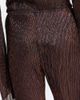 Cala de la Cruz Cala de la Cruz Dries knitted lamé wide-leg pants - 5