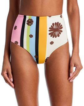 Cala De La Cruz Cala de la Cruz Elisa High Rise Bikini Bottom