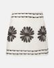 Cala de la Cruz Cala de la Cruz Eve floral linen miniskirt - 1
