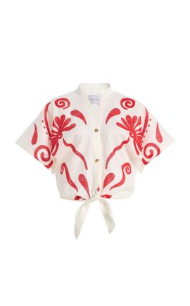 Cala de la Cruz Cala de la Cruz Leroy Linen Top