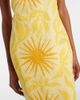 Cala de la Cruz Cala de la Cruz Orly printed cutout linen maxi dress - 5