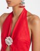 Cala de la Cruz Cala de la Cruz Orly printed halterneck linen midi dress - 3
