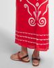 Cala de la Cruz Cala de la Cruz Orly printed halterneck linen midi dress - 4