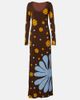 Cala de la Cruz Cala de la Cruz Rocco floral jersey maxi dress - 1
