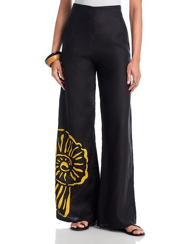 Cala De La Cruz Cala de la Cruz Toya Linen Pants
