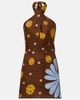 Cala de la Cruz Cala de la Cruz Venta halterneck floral minidress - 1