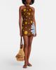 Cala de la Cruz Cala de la Cruz Venta halterneck floral minidress - 2