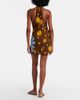 Cala de la Cruz Cala de la Cruz Venta halterneck floral minidress - 5