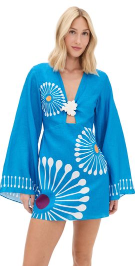 Cala De La Cruz - Cala de la Cruz Paloma Linen Dress
