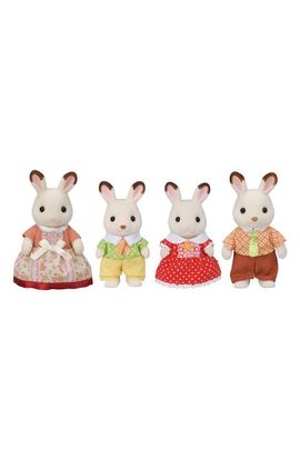 Calico Critters Calico Critters Chocolate Rabbit Family
