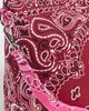 Call It By Your Name Call It By Your Name Cotton Bandana Bucket Bag Bordeaux / Fuchsia One - 6