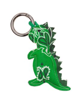 Call It By Your Name Call it By Your Name Gri-Gri Paisley Cotton Dinosaur Bag Charm