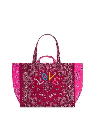 Call It By Your Name Call it By Your Name Maxi Cabas Quilted Bandana Tote