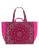 Call It By Your Name Call it By Your Name Maxi Cabas Quilted Bandana Tote - 4