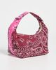 Call It By Your Name Call It By Your Name Mini Berlingot Bag Bordeaux/Fuchsia One - 4