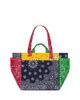 Call It By Your Name Call it By Your Name Sac Picnic Patchwork Cotton Tote - 1