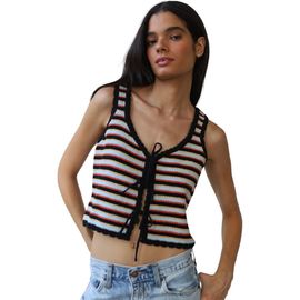 Callahan Callahan Mai Crochet Tie Tank Top - Women's