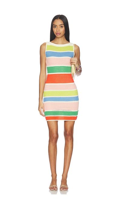 Callahan Callahan Perla Crochet Mini Dress