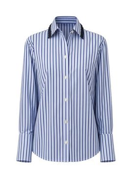 Callas Milano Callas Milano Billie Shirt with Tassell collar
