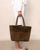 Callas Milano Callas Milano Gina Large East / West Tote Bag Suede - 2