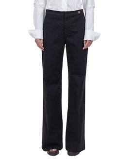 Callas Milano Callas Milano Jane High Waist Flare Twill Jeans in Black