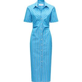 Callas Milano Callas Milano LOU Fitted shirt dress Blue Stripe 