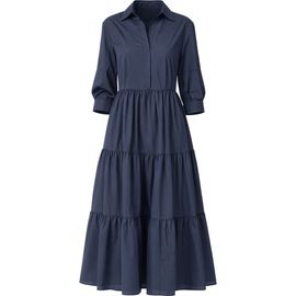 Callas Milano Callas Milano MARSEILLE Tiered Dress Pink