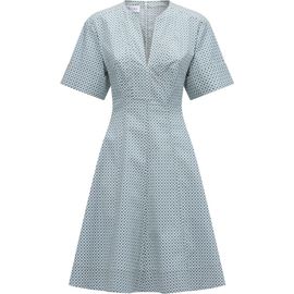Callas Milano Callas Milano Sora Flared dress Blue Print 