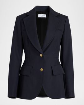 CALLAS Milano Neptune Tailored Wool Single-Breasted Jacket