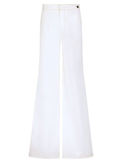 Callas Milano Women's Jane Cotton Stretch Flare Trousers