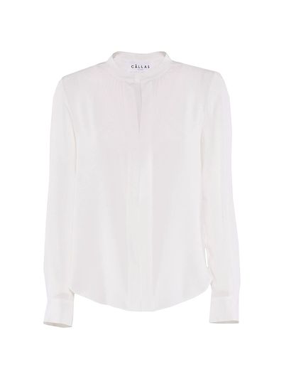 Callas Milano Women's Olympia Long Sleeve Silk Top