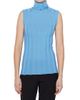 Callas Milano Women's Romy Sleeveless Turtleneck Sweater in Merino Wool Rib - 2