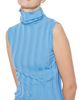 Callas Milano Women's Romy Sleeveless Turtleneck Sweater in Merino Wool Rib - 4