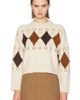 Calle Del Mar Calle Del Mar Donegal Argyle Crewneck Sweater - 1