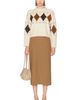 Calle Del Mar Calle Del Mar Donegal Argyle Crewneck Sweater - 4