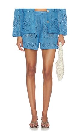 Calle Del Mar Calle Del Mar Handkerchief Short