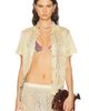 Calle Del Mar Calle Del Mar Handkerchief Short Sleeve Shirt - 1