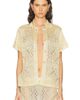Calle Del Mar Calle Del Mar Handkerchief Short Sleeve Shirt - 2
