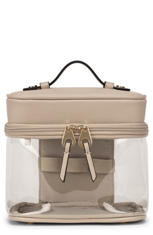 CALPAK CALPAK Clear Train Case