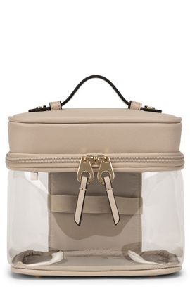 CALPAK CALPAK Clear Train Case