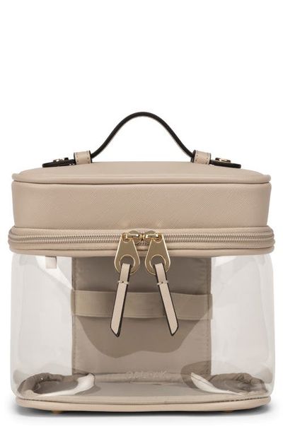 CALPAK CALPAK Clear Train Case