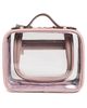 CALPAK CALPAK Medium Clear Cosmetics Case Mauve One - 1