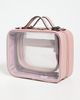 CALPAK CALPAK Medium Clear Cosmetics Case Mauve One - 3