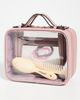 CALPAK CALPAK Medium Clear Cosmetics Case Mauve One - 5