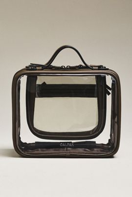 CALPAK Medium Clear Cosmetics Case